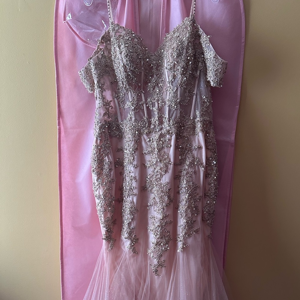 Let's Brand Embellished Prom/Pageant Dress Size Large